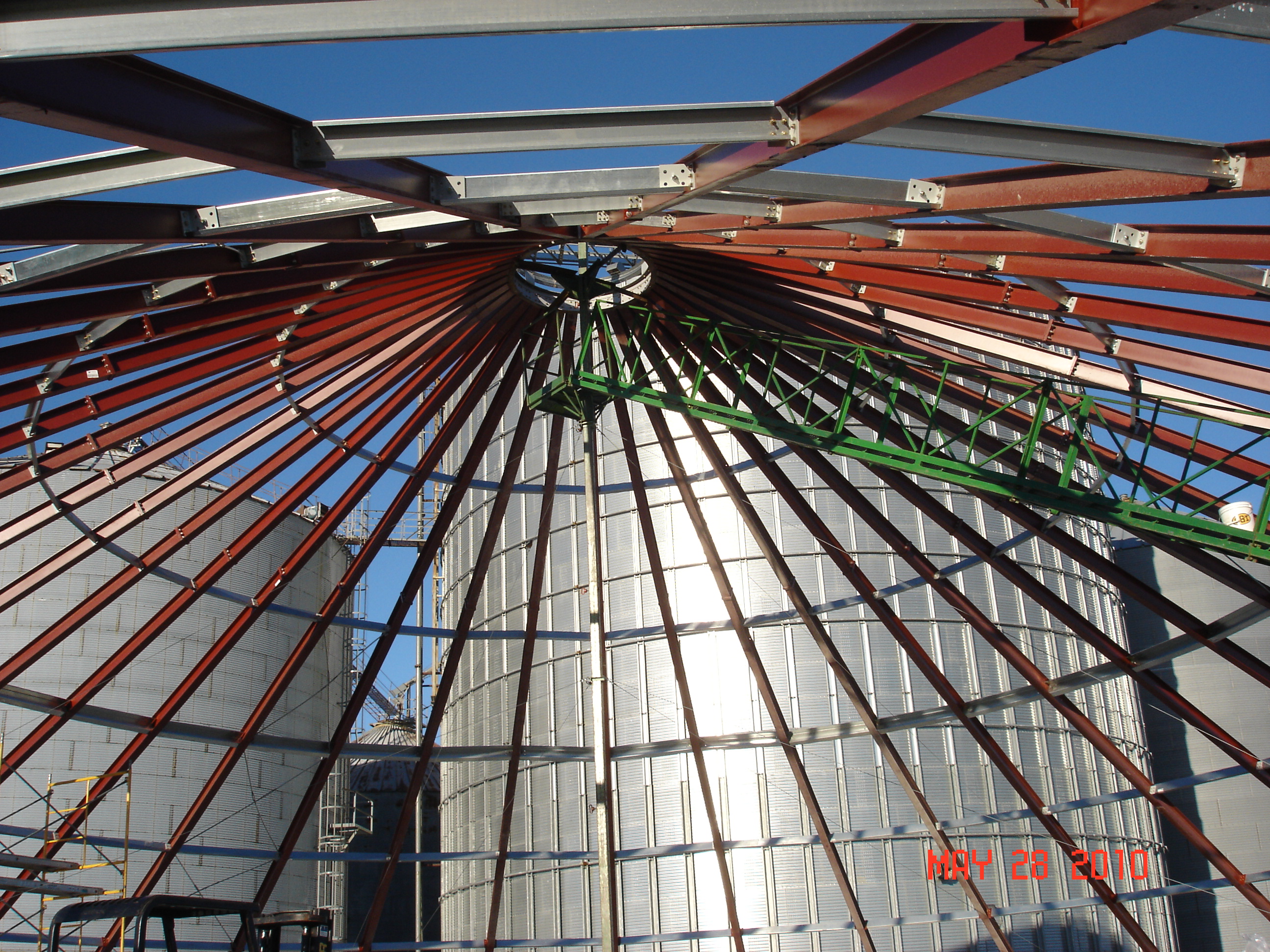Inside of Bin roof JS